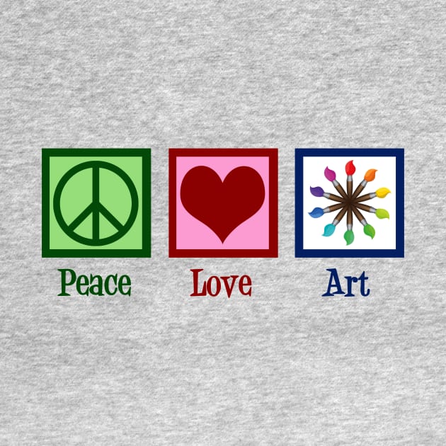 Peace Love Art by epiclovedesigns